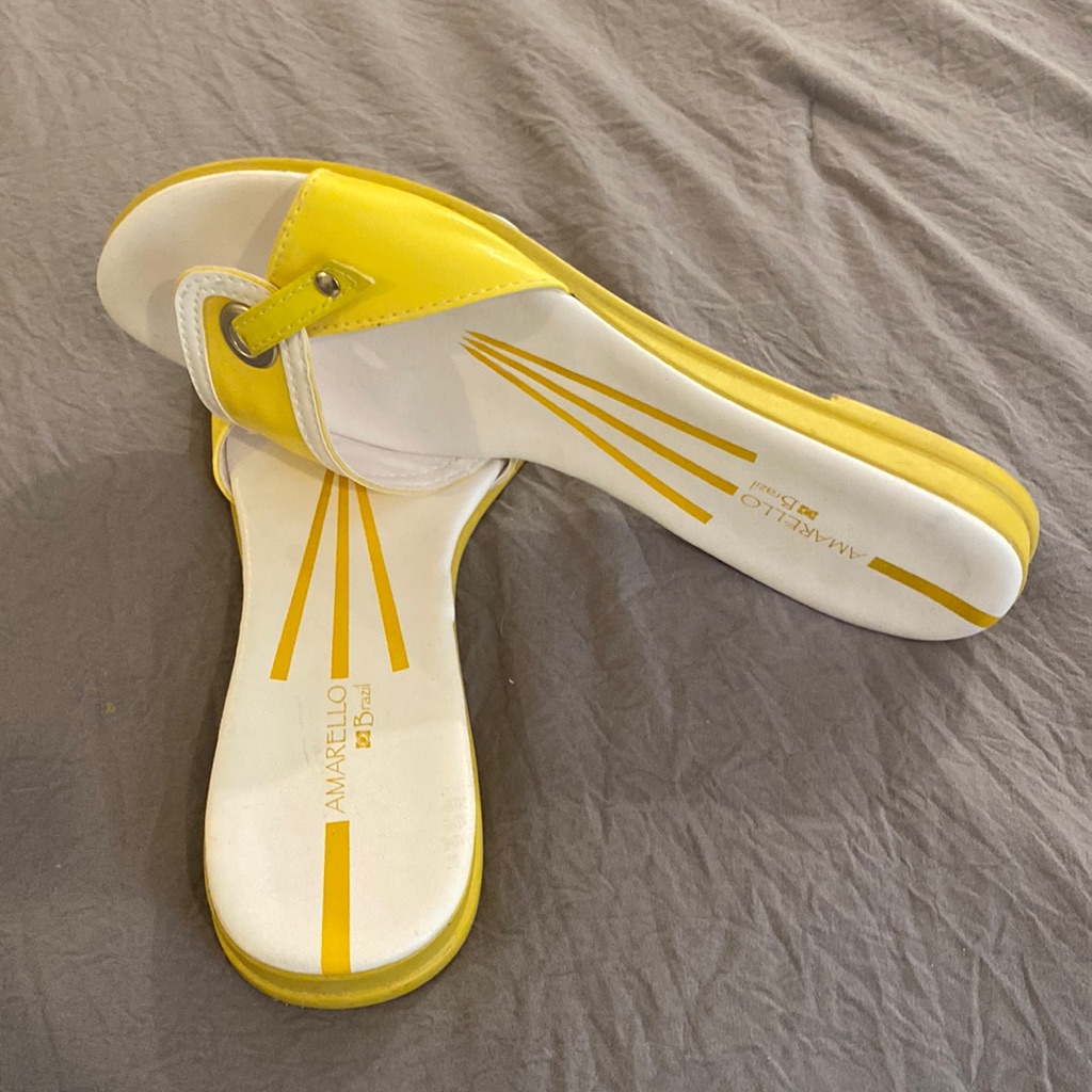 Yellow And White Slides